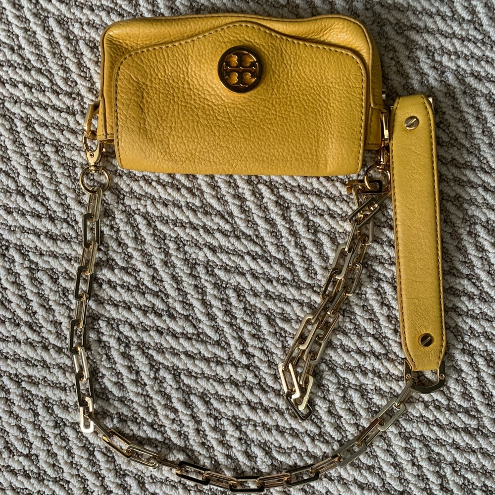 Tory Burch Yellow Crossbody